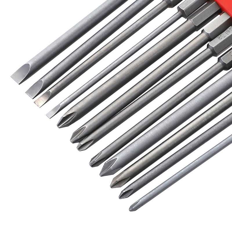 12 PCS / Set Screwdriver Bit With Magnetic S2 Alloy Steel Electric Screwdriver, Specification:3