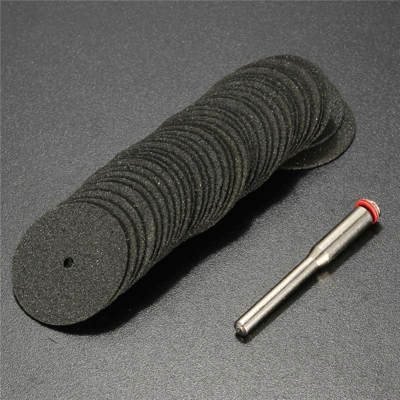 36pcs Resin Cut-off Wheel Cutting Disc Kit for Dremel + 1pc Mandrel 24mm