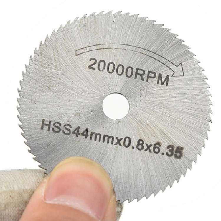7 PCS/Set Electric Grinder Saw Blade High Speed Steel Saw Blade Woodworking Saw Blade High Speed Ste