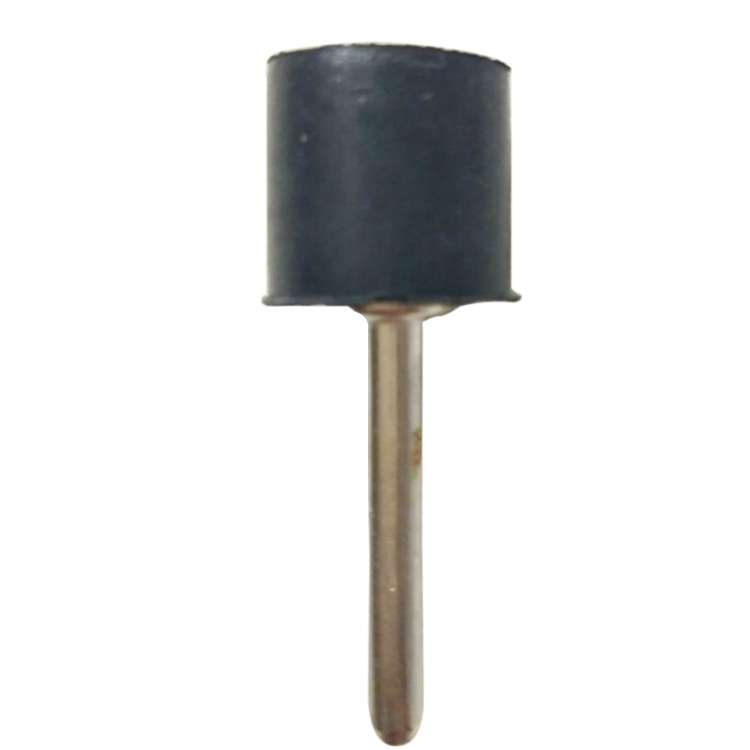 6 PCS Rubber Wheel Connecting Rod Sandpaper Ring Fixing Rod, Without Sandpaper Ring, Rubber Rod Diam