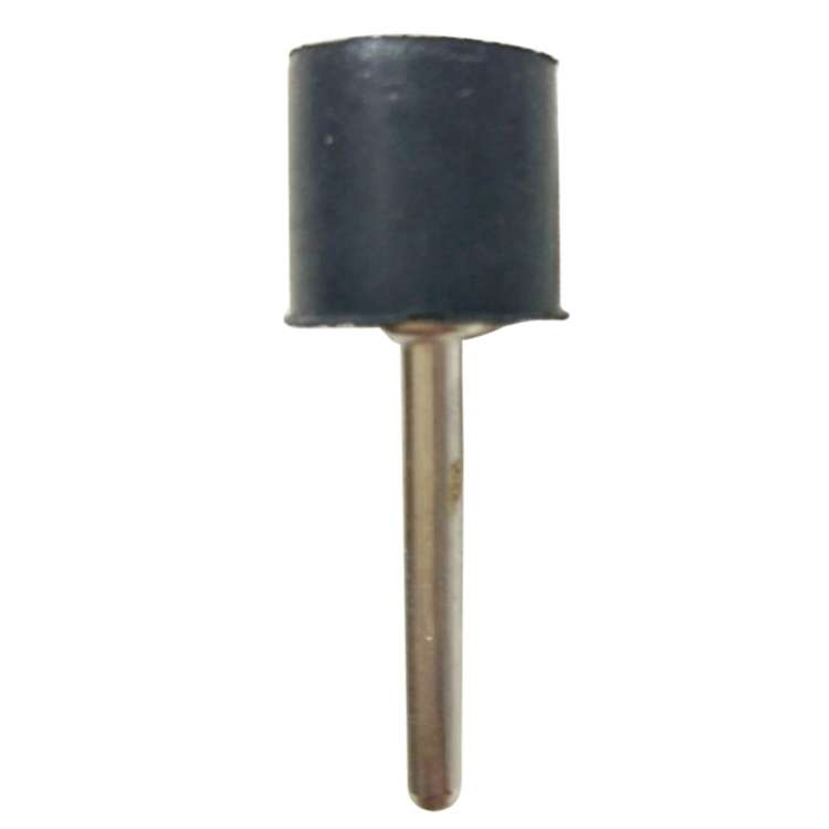 6 PCS Rubber Wheel Connecting Rod Sandpaper Ring Fixing Rod, Without Sandpaper Ring, Rubber Rod Diam