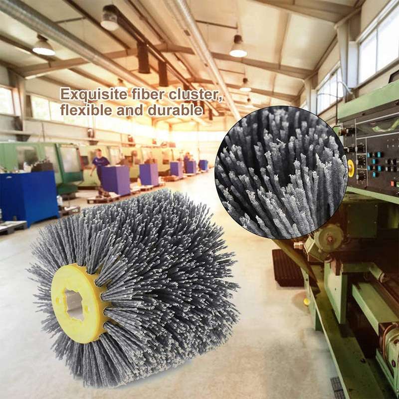 Abrasive Wire Drawing Wheel Wood Grain Reduction Refurbishment Drawing Wheel, Grit:240 Mesh