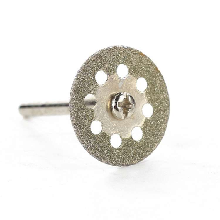 10 Saw Blade 2 Connecting rod 8 Holes Emery Cutting Chip Jade Saw Blade Electric Grinder Accessorie