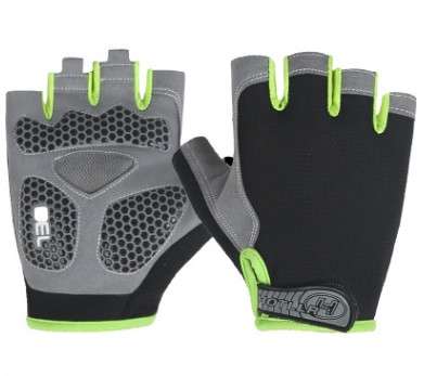 Cycling Shock Absorbing Anti-Slip Gloves Fitness Weight Lifting Training Half-finger Gloves, Size:M(