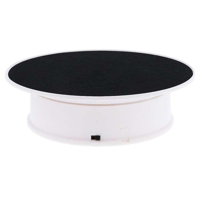 30cm 360 Degree Electric Rotating Turntable Display Stand Video Shooting Props Turntable for Photogr