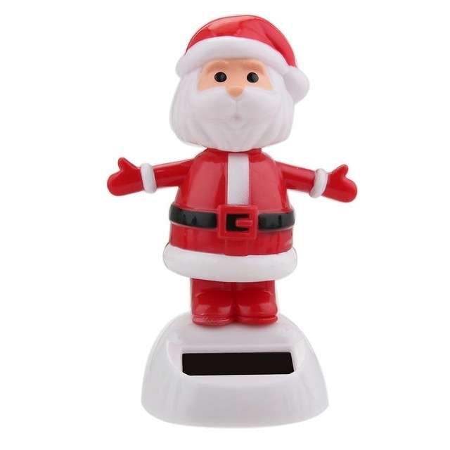 Solar Powered Car Home Decoration Christmas Gift for Children(D)