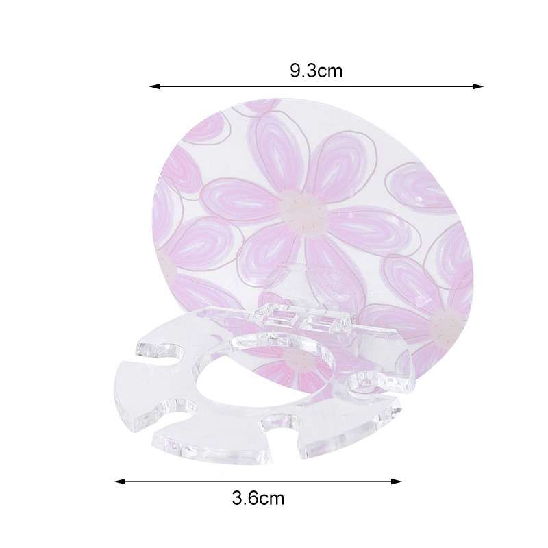 Plastic Toothbrush Holder Toothpaste Storage Tooth Brush Dispenser(Pink)