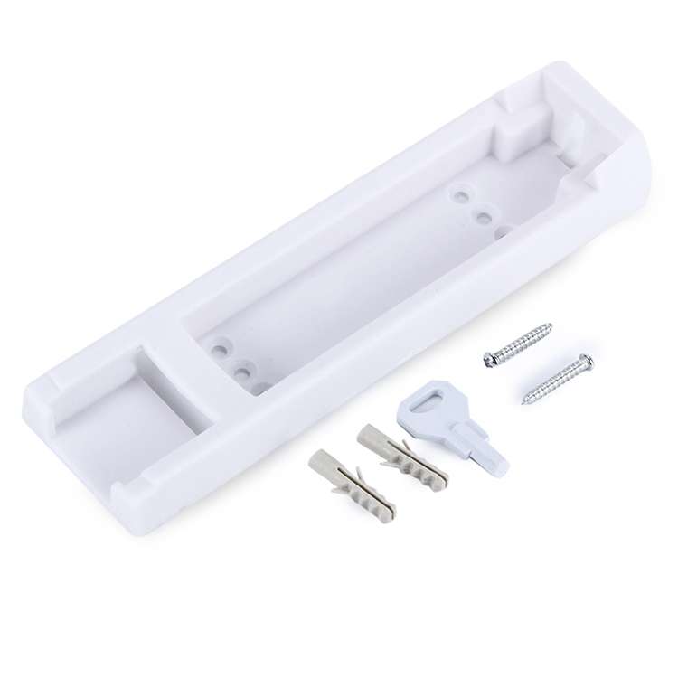 Wall-mounted Plastic Manual Single-head Soap Box Hotel Soap Dispenser, Style:Matt