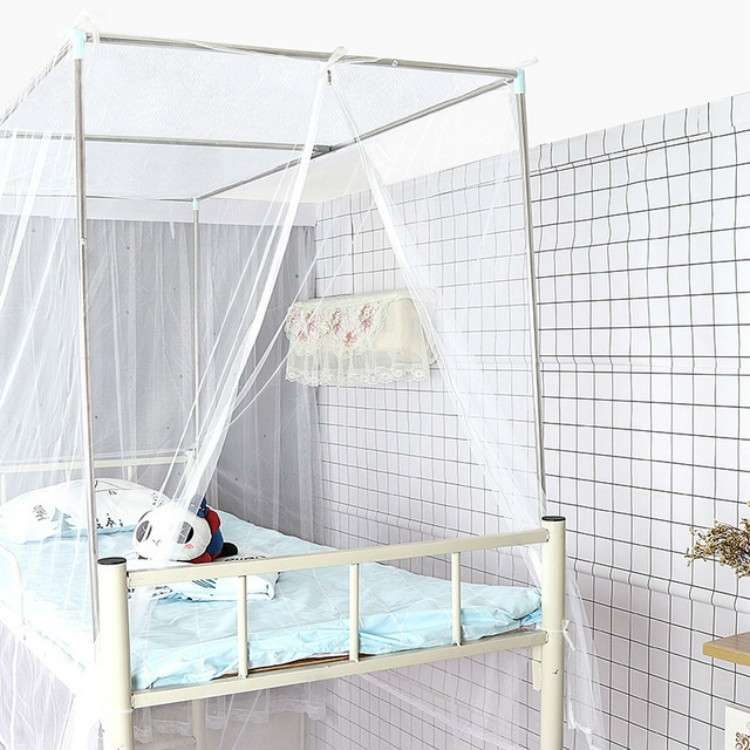 Student Dormitory Upper Berth Free Installation of Dustproof Top Side Single Door Mosquito Net, Size