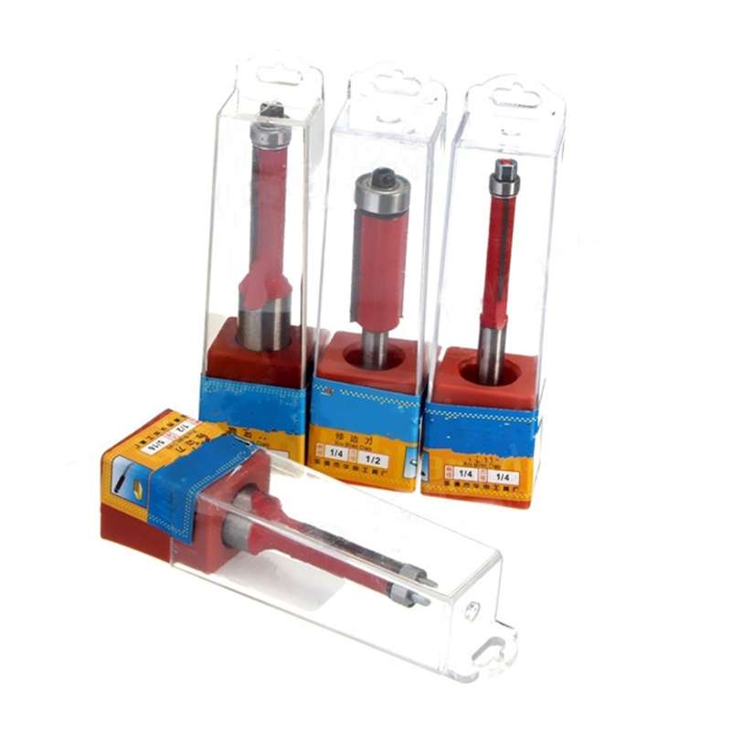 1 Pcs Flush Trim Router Bit 1/4'''' Shank Carpentry Flush Trim