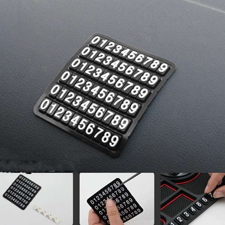 Car Interior Car Multifunctional Instrument Panel Storage Pad Car Phone Bracket Anti-slip Pad With S