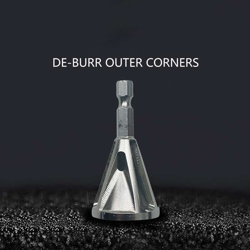 Stainless Steel Deburring External Chamfer Tool High Strength Hardness Drill Bit Remove Burr Hexagon