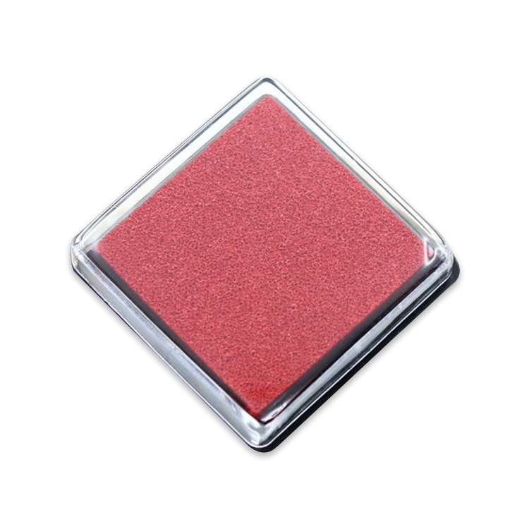 5 PCS Creative Color Ink Pad Small Ink Pad, Size:4x4cm(Pink)