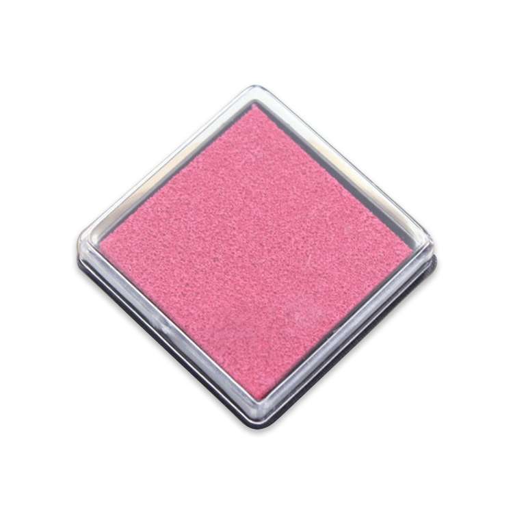 5 PCS Creative Color Ink Pad Small Ink Pad, Size:4x4cm(Pink)