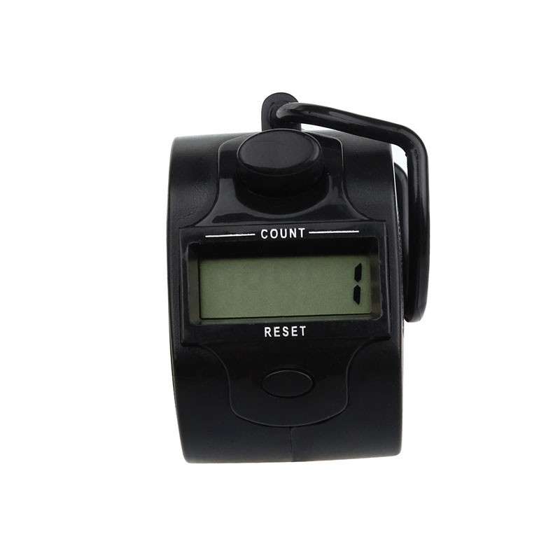 Portable Five-digit Manual Press Electronic Counter(Random Color Delivery)
