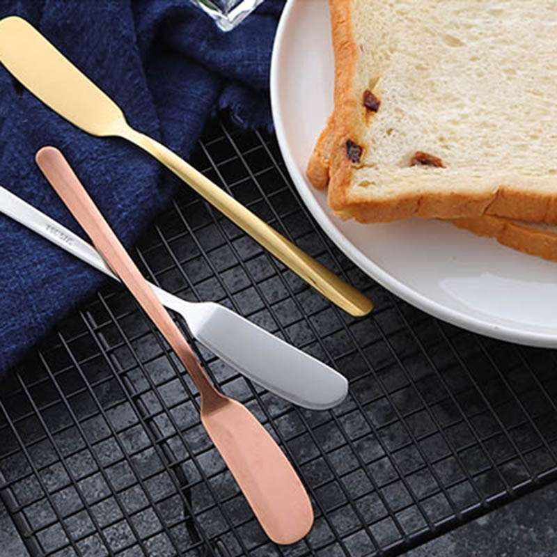 Stainless Steel Butter Knife(Black)