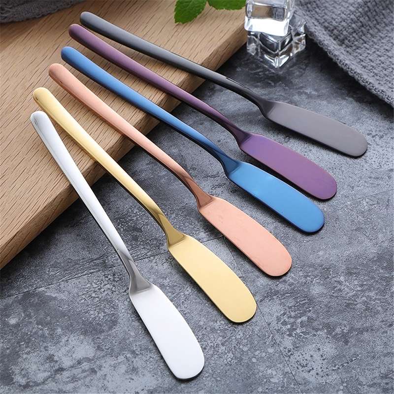 Stainless Steel Butter Knife(Black)