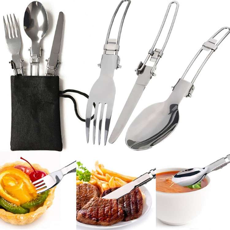 Camping cookware Outdoor cookware set(Black)