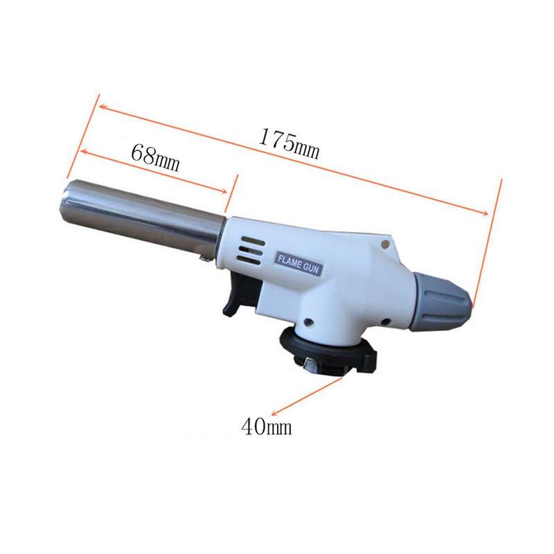 Gas Torch Flame Gun Blowtorch Cooking Soldering Butane Auto Lgnition Gas Burner Lighter Heating Weld