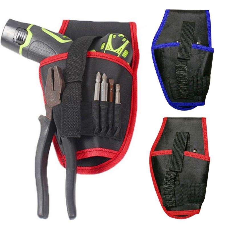 Portable Cordless Drill Holder Drill Cordless Screwdriver Waist Power Tool Bag Drill Waist Tool Belt