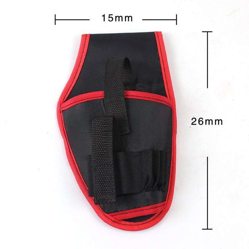 Portable Cordless Drill Holder Drill Cordless Screwdriver Waist Power Tool Bag Drill Waist Tool Belt