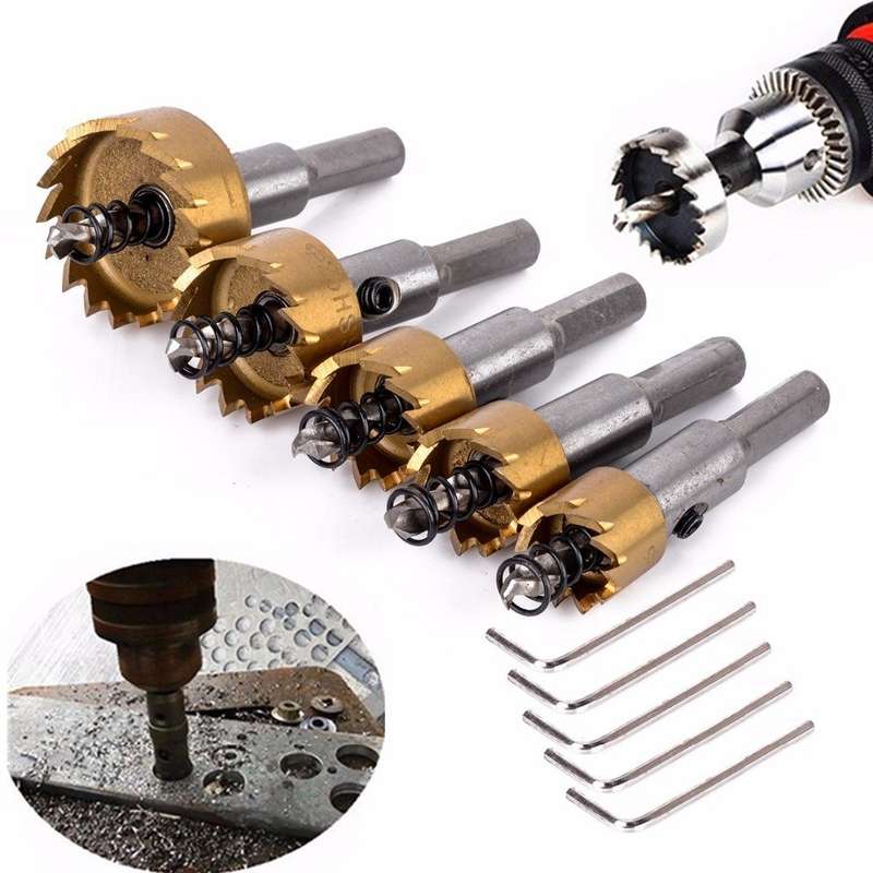 High-Speed Steel Sawtooth Hole Opener, Style: Silver