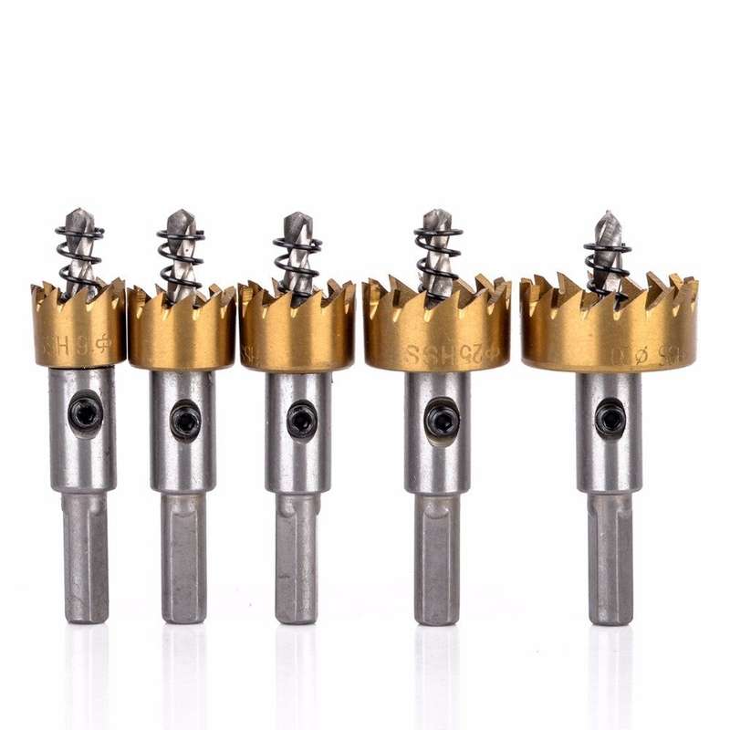 High-Speed Steel Sawtooth Hole Opener, Style:High-Speed Steel Hole Punch