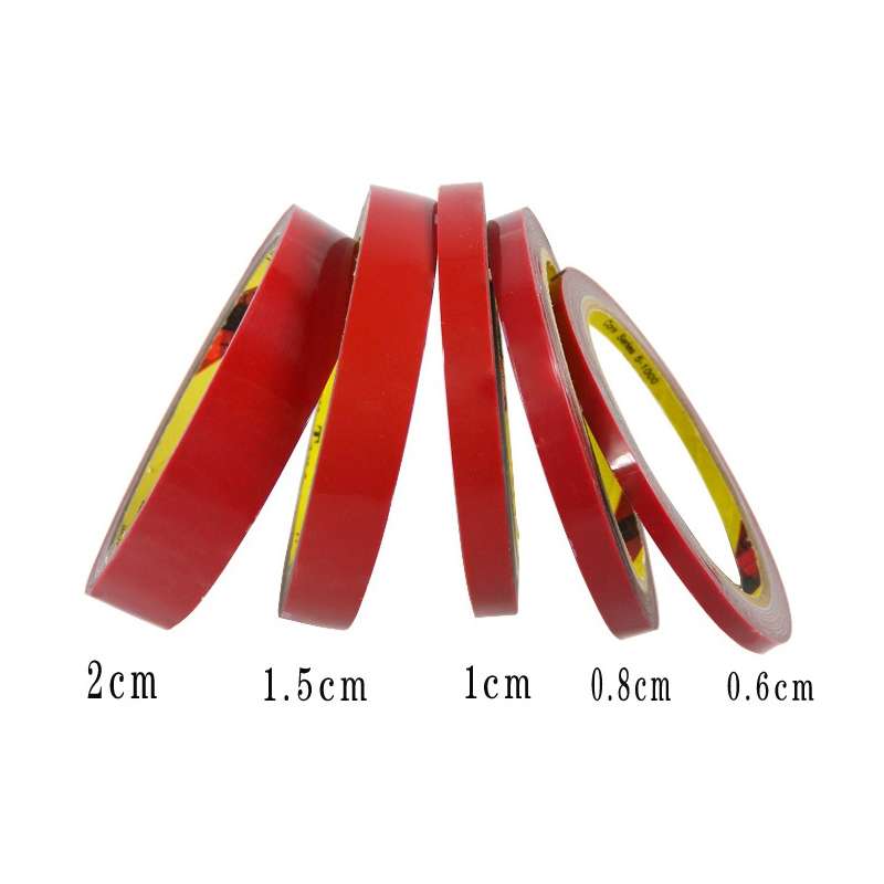 3M High Temperature Acrylic Foam Double Sided Tape Seamless Adhesive Tape Sticker(0.8cm)