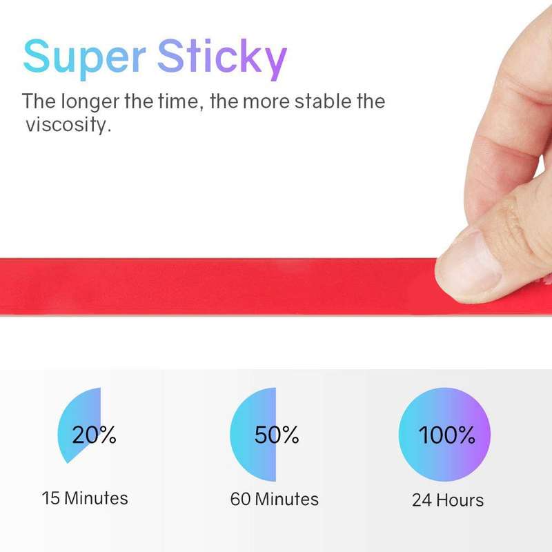 3M High Temperature Acrylic Foam Double Sided Tape Seamless Adhesive Tape Sticker(0.8cm)