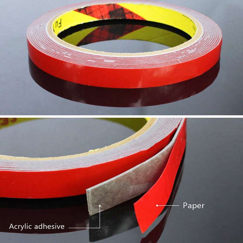 3M High Temperature Acrylic Foam Double Sided Tape Seamless Adhesive Tape Sticker(0.8cm)