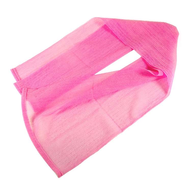 2 PCS Long Nylon Mesh Bath Shower Body Washing Clean Exfoliate Puff Scrubbing Towel Cloth Scrubbers