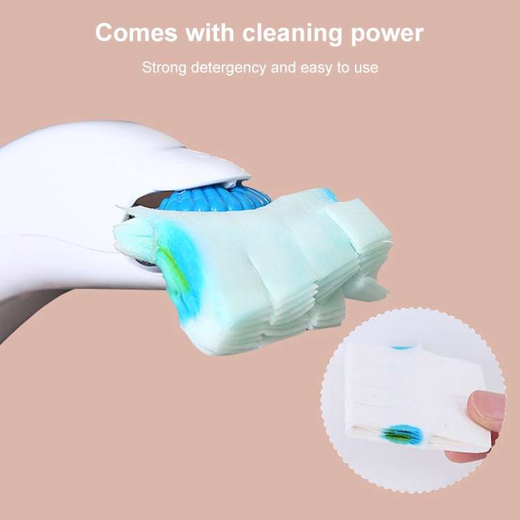 Disposable Toilet Brush Household Toilet Brush Detergent Replacement Core