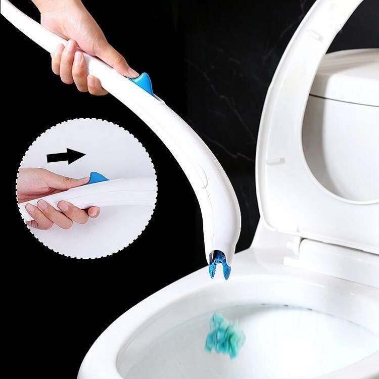 Disposable Toilet Brush Household Toilet Brush Detergent Replacement Core
