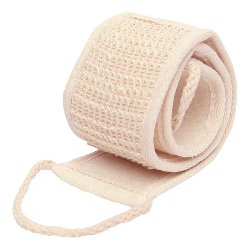 Soft Skin Care Exfoliating Loofah Sponge Back Strap Bath Shower Body Massage Spa Cleaning Scrubber B