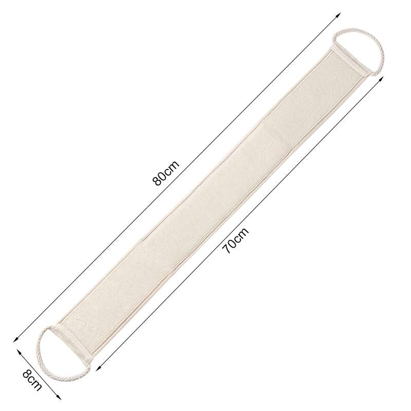Soft Skin Care Exfoliating Loofah Sponge Back Strap Bath Shower Body Massage Spa Cleaning Scrubber B