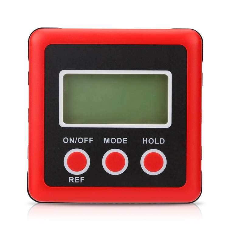 3 Button Mini Precision Magnetic Digital Tilt Box / Tilt Meter / Inclinometer(Blue)