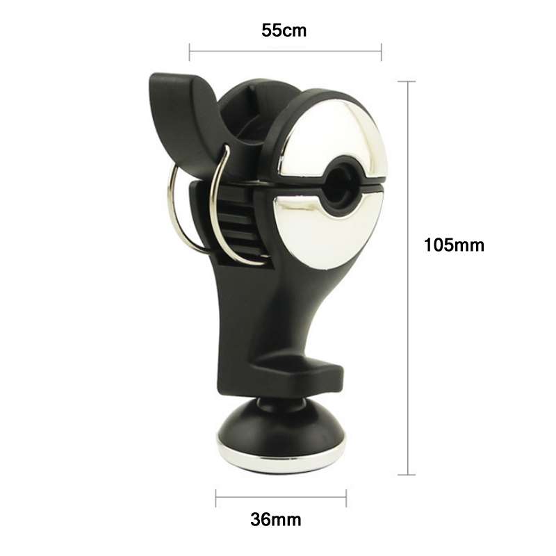 2 PCS Car Multifunctional Rear Headrest Mobile Phone Hook(Three Generation Magnetic Blue)