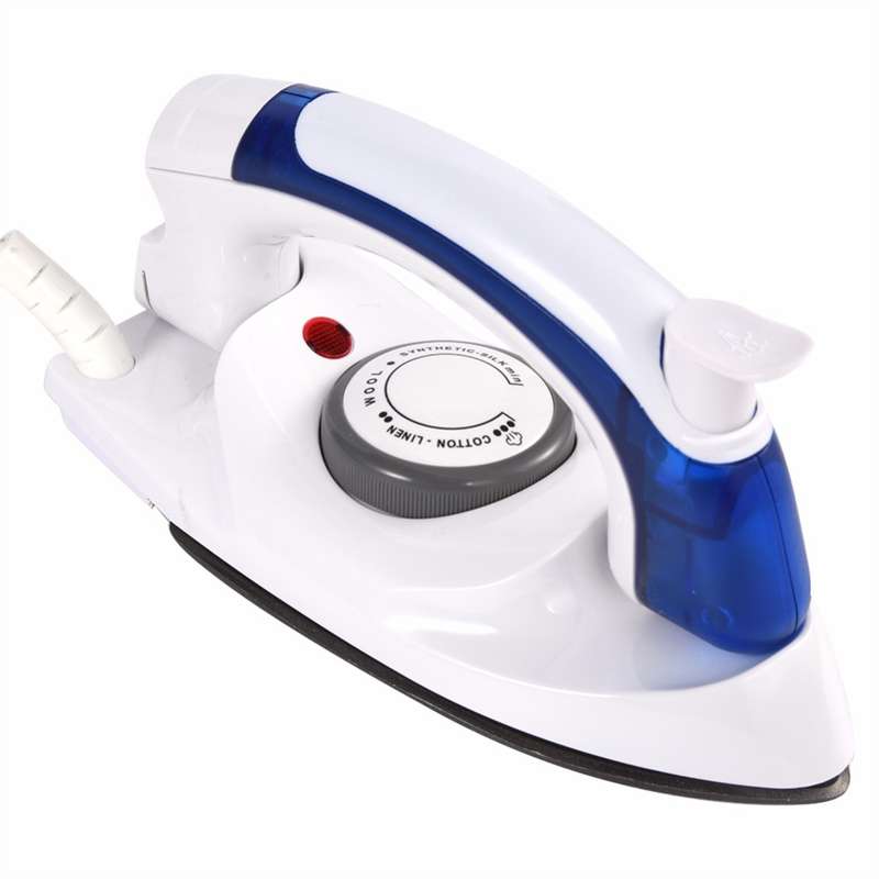 Mini Portable Foldable Electric Steam Iron For Clothes With 3 Gears Teflon Baseplate Handheld Flatir