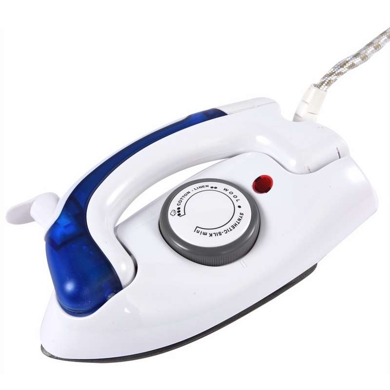 Mini Portable Foldable Electric Steam Iron For Clothes With 3 Gears Teflon Baseplate Handheld Flatir