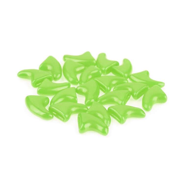 20 PCS Silicone Soft Cat Nail Caps / Cat Paw Claw / Pet Nail Protector/Cat Nail Cover, Size:XS(Black