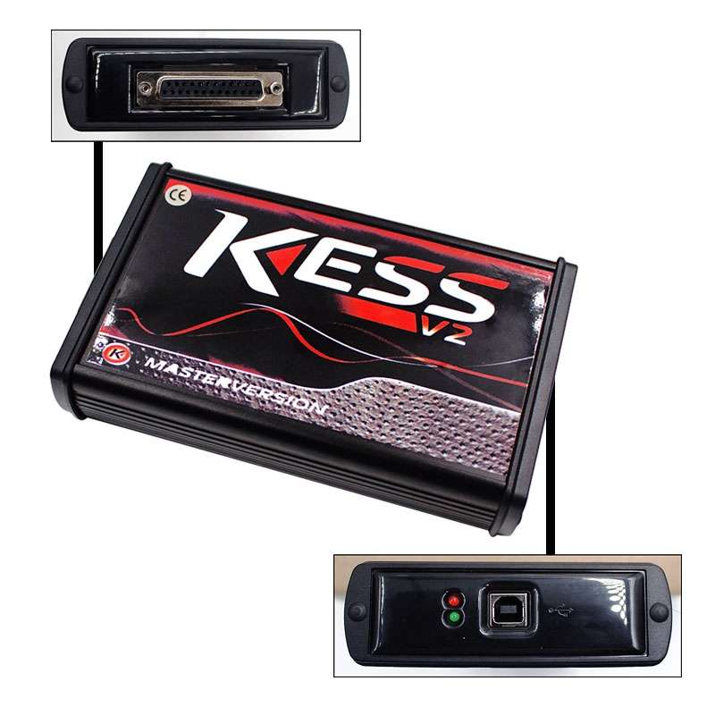 V2 V5.017 EU ECM Titanium Winols KESS 4 LED Online Master Version ECU OBD 2 Car / Truck Programmer T