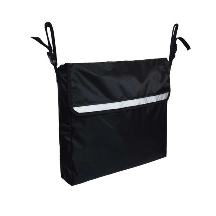 Storage Bag for Wheelchairs Disabled Car Storage Hanging Bag(Black)