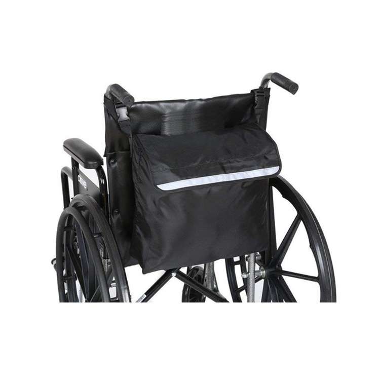 Storage Bag for Wheelchairs Disabled Car Storage Hanging Bag(Black)