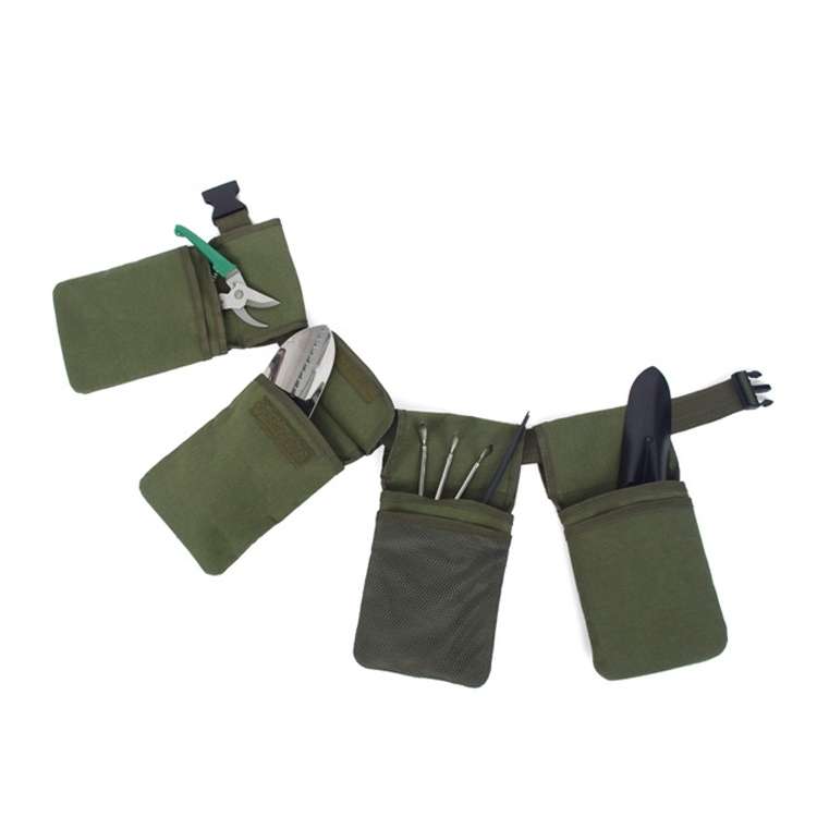 Garden Canvas Pocket Tool Storage Belt Bag