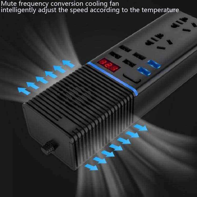 Car Inverter 12v/24v To 220v Household Power Converter Multi-Function Car Socket, Specification:V20-