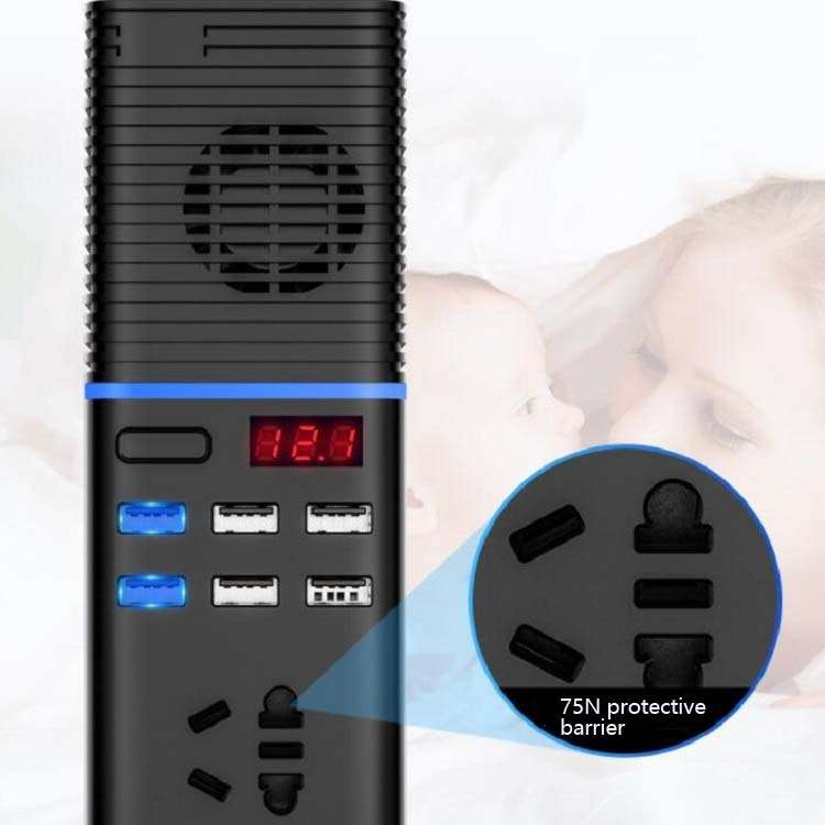 Car Inverter 12v/24v To 220v Household Power Converter Multi-Function Car Socket, Specification:V20-