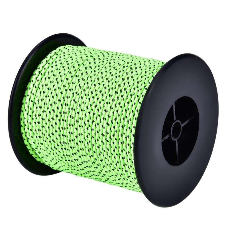 2.5mm Diameter Reflective String Windproof Tent Rope Line Camping Rope Reflective Tent Ropes, Length