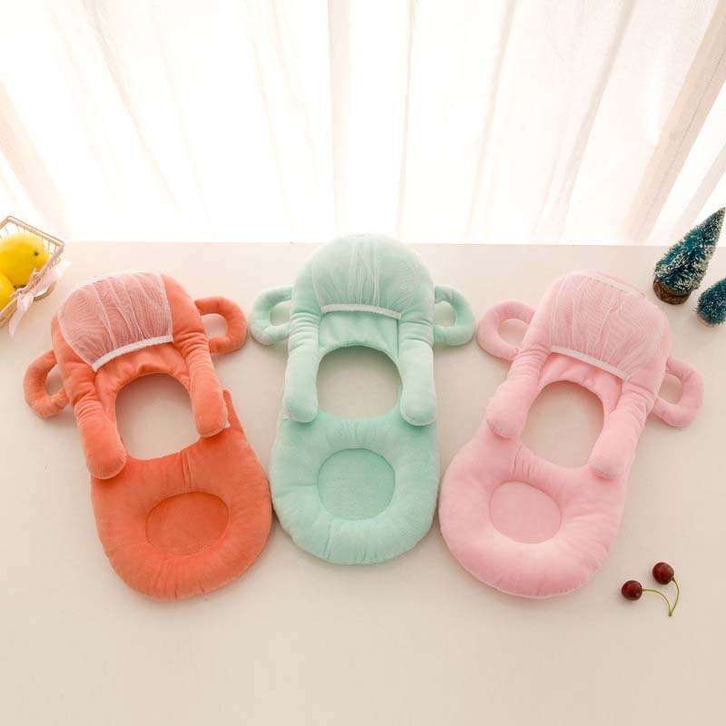 Infant Baby Bottle Rack Free Hand Bottle Holder Cotton Baby Milk Bottle Feeding Learning Nursing Pil