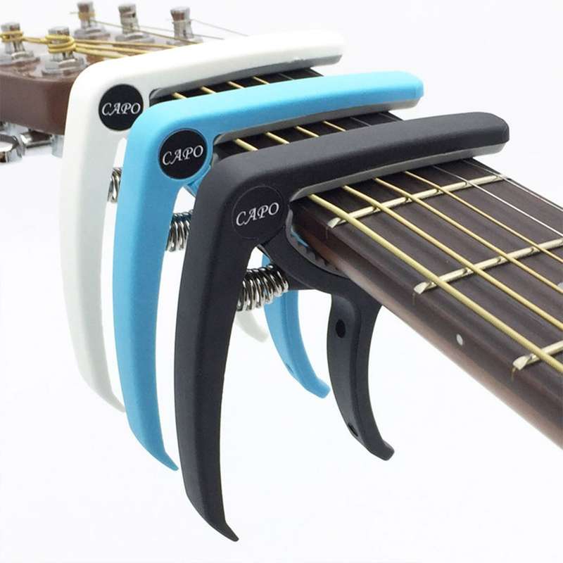 Plastic Guitar Capo for 6 String Acoustic Classic Electric Guitarra Tuning Clamp Musical Instrument