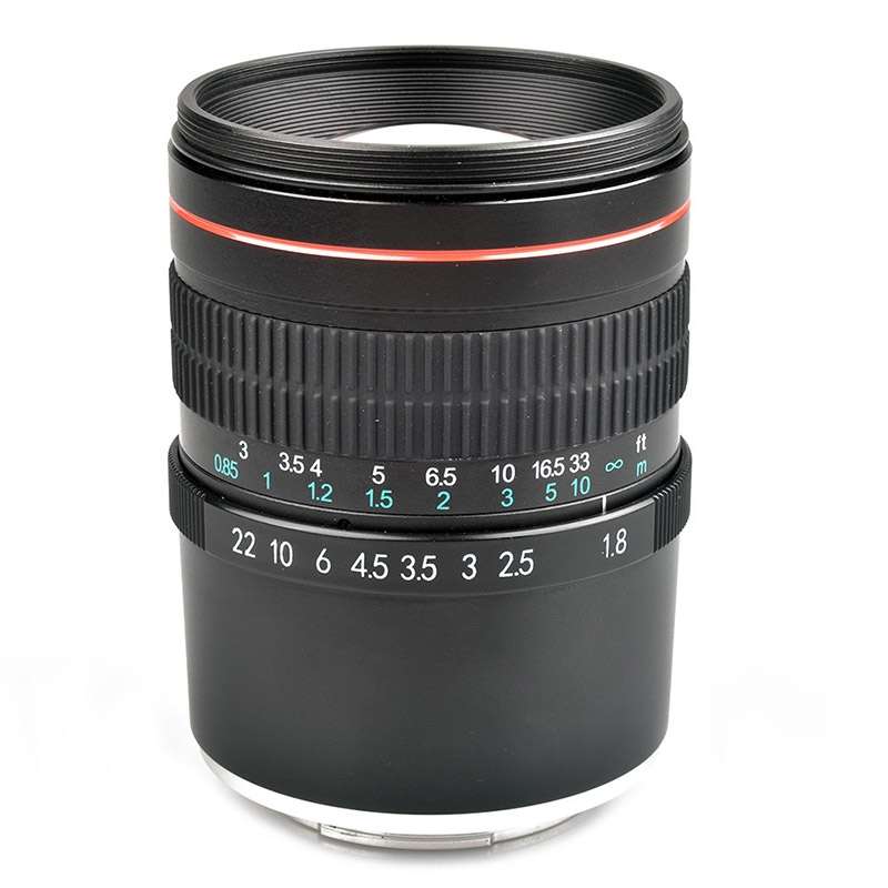 Lightdow 85mm F1.8 Fixed Focus Portrait Macro Manual Focus Camera Lens for Sony Cameras